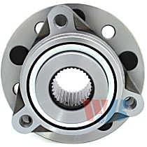Front, Driver or Passenger Side Wheel Hub, Standard Hub Unit, 5 Lugs - Front, Driver or Passenger Side