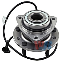 Front, Driver or Passenger Side Wheel Hub, 4WD, Heavy Duty Hub Unit, 5 Lugs