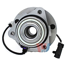 Front, Driver or Passenger Side Wheel Hub, RWD, 5 Lugs