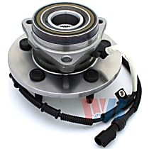 Front, Driver or Passenger Side Wheel Hub, 4WD, 5 Lugs