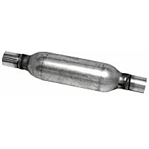 17861 Resonator - Natural, Aluminized Steel, Direct Fit, Assembly