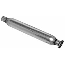21383 Resonator - Natural, Aluminized Steel, Direct Fit, Sold individually