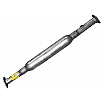 54372 Resonator - Natural, Aluminized Steel, Direct Fit, Sold individually
