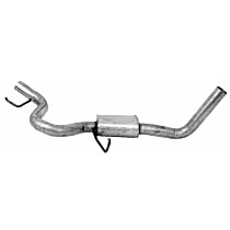 54558 Resonator - Natural, Aluminized Steel, Direct Fit, Sold individually
