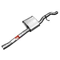 55430 Resonator - Natural, Aluminized Steel, Direct Fit, Sold individually