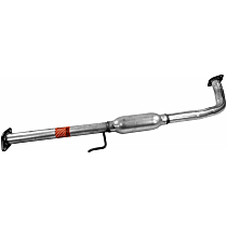 55599 Resonator - Natural, Aluminized Steel, Direct Fit, Assembly