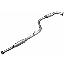 56045 Resonator - Natural, Aluminized Steel, Direct Fit, Sold individually