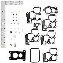 15851B Carburetor Repair Kit - Direct Fit, Kit