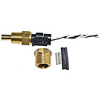 Coolant Temperature Sensor, 6 Cyl 3.0L, Full Service Kit, Includes Sensor, Pigtail, Butt Connectors and Heat Shrink - 