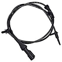 Front, Driver or Passenger Side ABS Speed Sensor, without Parking assist warning system, OE Replacement Series