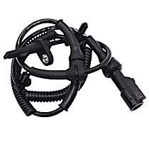 Rear, Driver or Passenger Side ABS Speed Sensor, without Parking assist warning system, OE Replacement Series