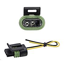 Direct Fit Engine Coolant Level Sensor Connector, Sold Individually