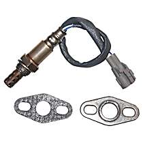 Before Catalytic Converter Oxygen Sensor, Eng. Designation: 3S-FE, Eng. VIN: P, FI, Naturally Aspirated, GAS, Sold individually, 2-wire, 4 Cyl 2.0L, Walker Products Aftermarket Base Sensor