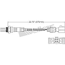 After Primary Catalytic Converter Oxygen Sensor, FI, Naturally Aspirated, ELECTRIC/GAS, Sold individually, 4-wire, 6 Cyl 3.5L, Walker Products Aftermarket Base Sensor - After Primary Catalytic Converter
