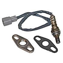 After Catalytic Converter Oxygen Sensor, Eng. Designation: 3RZ-FE, Eng. VIN: U, FI, Naturally Aspirated, GAS, Sold individually, 4-wire, 4 Cyl 2.7L, Walker Products Aftermarket Base Sensor - After Catalytic Converter