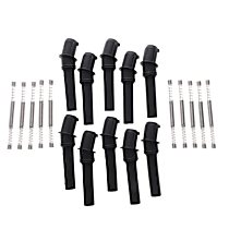 900-P2029-10 ThunderCore-Ultra Series Ignition Coil Boot - Direct Fit, Set of 10
