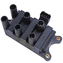 Ignition Coil, Sold individually, 6 Cyl 4.2L, Walker Products Ignition Coil - 