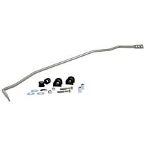 BBR36Z Rear Sway Bar Kit, 16 mm, Adjustable, Powdercoated Silver