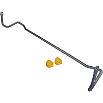 Rear Sway Bar Kit, Coupe, RWD, Steel, 18 mm, Adjustable, Powdercoated Gray