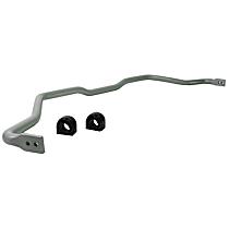BHF97Z Front Sway Bar Kit, 27 mm, Adjustable, Powdercoated Silver