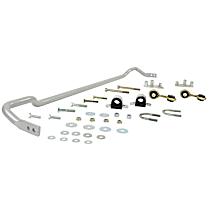 BHR36XZ Rear Sway Bar Kit, 22 mm, Adjustable, Powdercoated Silver