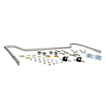 BHR75Z Rear Sway Bar Kit, Steel, 24 mm, Adjustable, Powdercoated Gray