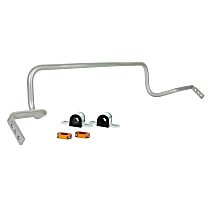 Front Sway Bar Kit, Heavy duty blade, 3 point adjustable, Steel, 22 mm, Powdercoated Silver