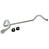 Front Sway Bar Kit, 26 mm, Non-adjustable, Powdercoated Silver