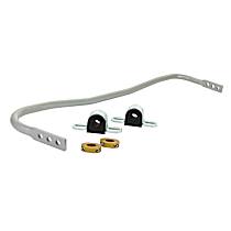 BMR66Z Rear Sway Bar Kit, Steel, 18 mm, Adjustable, Powdercoated Silver