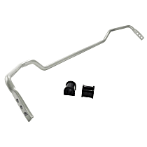 BMR81Z Rear Sway Bar Kit, 16 mm, Adjustable, Powdercoated Silver
