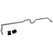 BMR99 Rear Sway Bar Kit, 22 mm, Non-adjustable, Powdercoated Silver