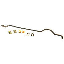 BSR35XZ Rear Sway Bar Kit, Steel, 22 mm, Adjustable, Powdercoated Gray