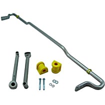 Rear Sway Bar Kit, 4-Door, Wagon, AWD, Steel, 24 mm, Adjustable, Powdercoated Gray