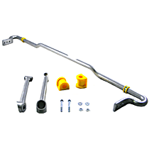 Rear Sway Bar Kit, 4-Door, Wagon, AWD, Steel, 22 mm, Adjustable, Powdercoated Gray