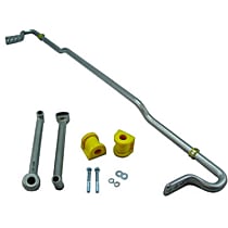 Rear Sway Bar Kit, 4-Door, Wagon, AWD, Steel, 20 mm, Adjustable, Powdercoated Gray