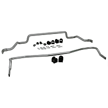 BTK008 Front and Rear Sway Bar Kit,, Powdercoated Silver