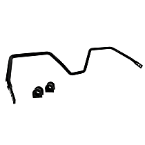Rear Sway Bar Kit, Except models with KDSS, 3 point adjustable, Steel, 24 mm, Powdercoated Silver