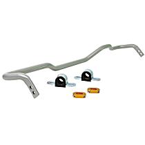 BWR25Z Rear Sway Bar Kit, 22 mm, Adjustable, Powdercoated Silver