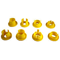 KDT910 Subframe Bushing - Yellow, Synthetic Elastomer, Set