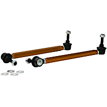 Front, Driver and Passenger Side Sway Bar Link, Adjustable Extra Heavy Duty - Front, Driver and Passenger Side