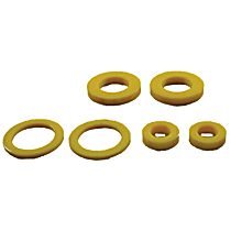 KSB751 Differential Mount Bushing - Yellow, Synthetic Elastomer, Direct Fit, Kit