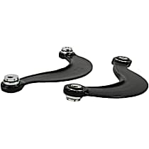 Rear, Driver and Passenger Side, Upper Control Arm, Complete pair of arms fitted With camber adjustable bushings - On-car adjustable allows 1.0deg camber