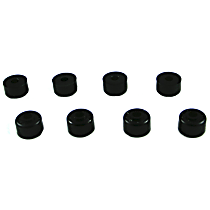 Sway Bar Link Bushing - Black, Synthetic Elastomer, Direct Fit, Kit