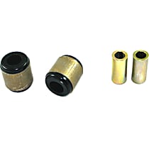 Trailing Arm Bushing - Black, Synthetic Elastomer, Direct Fit, Kit