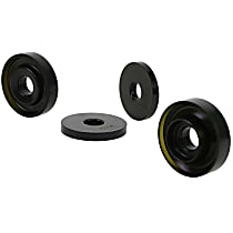 W93189 Differential Mount Bushing - Black, Synthetic Elastomer, Direct Fit, Set of 4