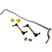 BSF45XZ Front Sway Bar Kit, Steel, 22 mm, Adjustable, Coupe, Powdercoated Gray
