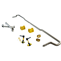 BSR54XZ Rear Sway Bar Kit, Steel, 18 mm, Adjustable, Coupe, Powdercoated Gray
