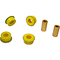 W63414 Trailing Arm Bushing - Yellow, Synthetic Elastomer, Direct Fit, Set of 2