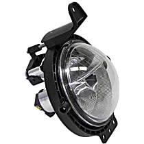 Front, Driver or Passenger Side Halogen Fog Light, With bulb(s), OE Replacement