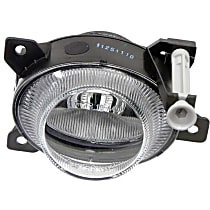 Front, Passenger Side Halogen Fog Light, Without bulb(s), OE Replacement